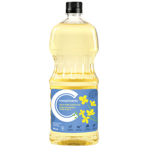 Canola Oil Pure Ml Compliments Ca