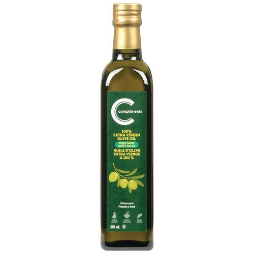 Olive Oil Extra Virgin Pure Rich Taste Ml Compliments Ca