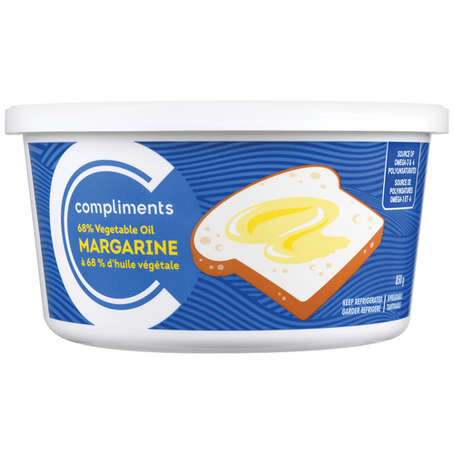 Margarine With 68 Vegetable Oil 850 G Compliments Ca