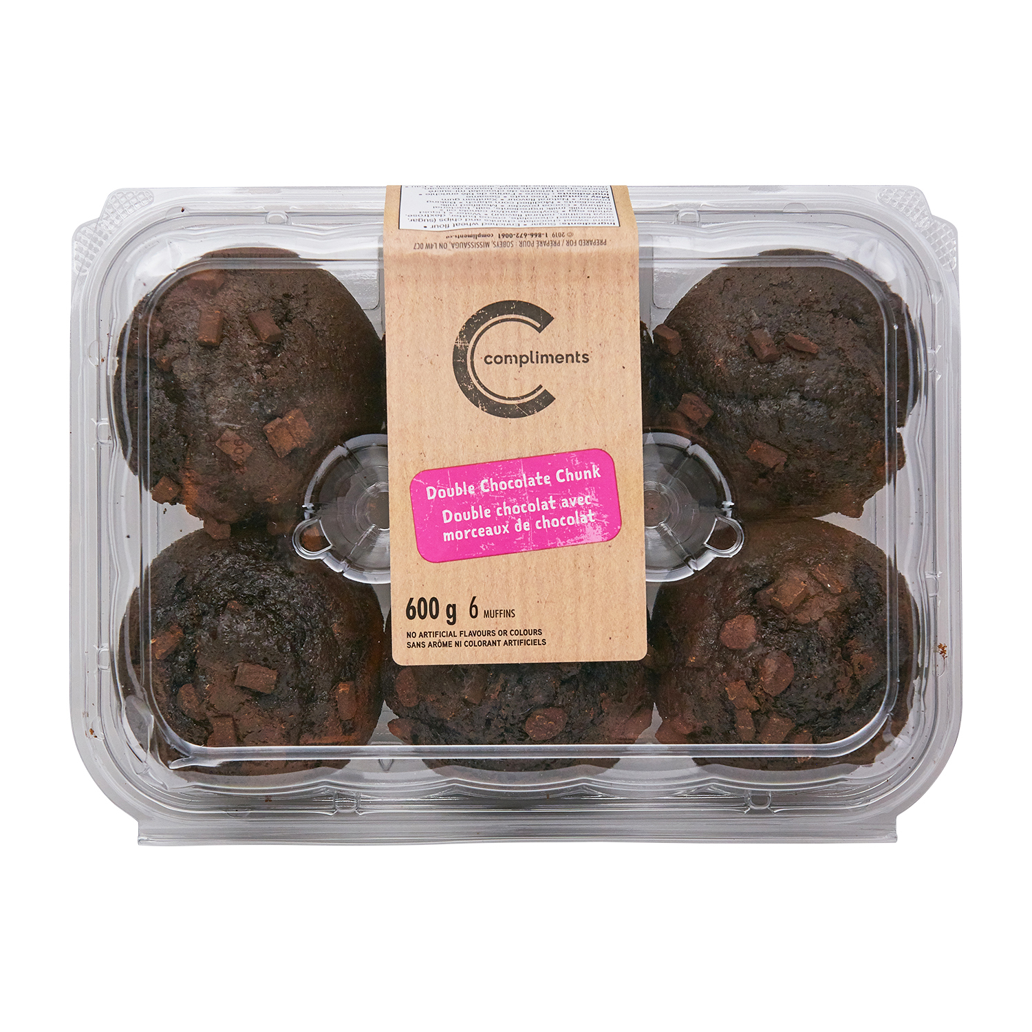 Muffin double chocolat commandez en ligne