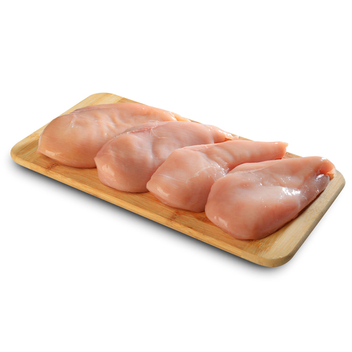 Boneless Skinless Chicken Breasts, 4 Breasts 