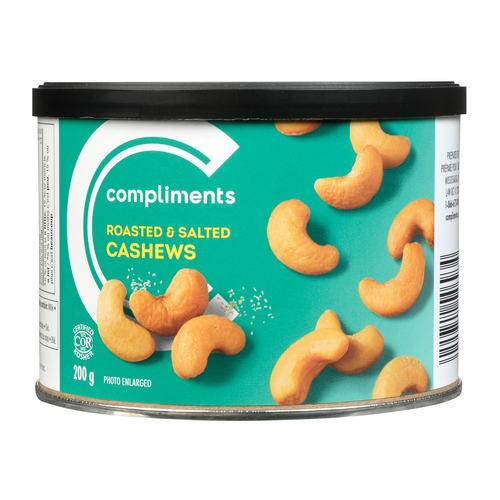 salted cashew calories