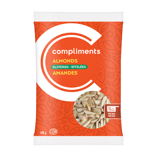 Slivered Almonds 100 g | Compliments.ca