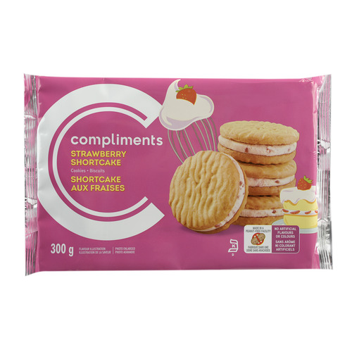 Strawberry Shortcake Cookie 300 g | Compliments.ca