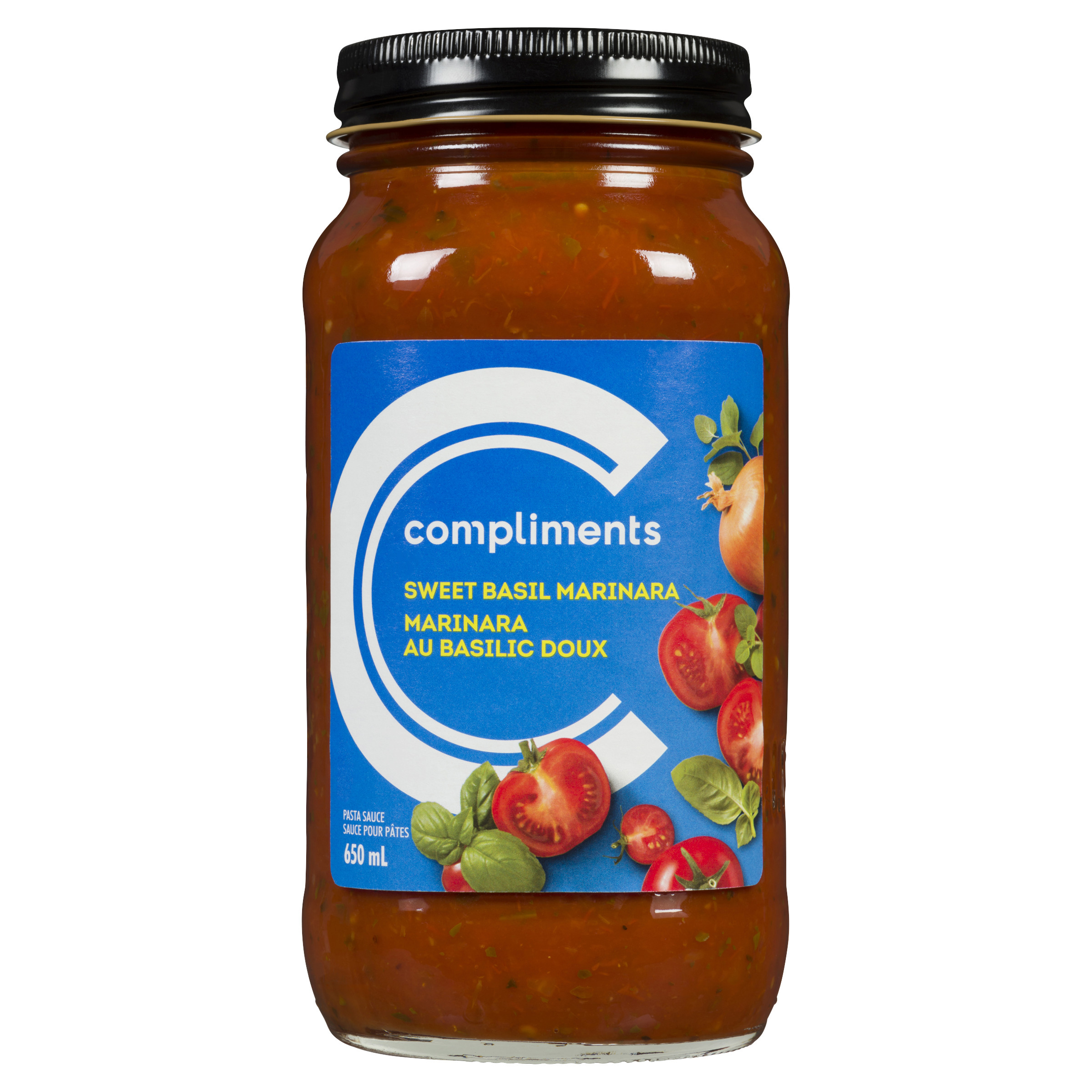 Sweet Basil Marinara Sauce 650 ml Compliments.ca