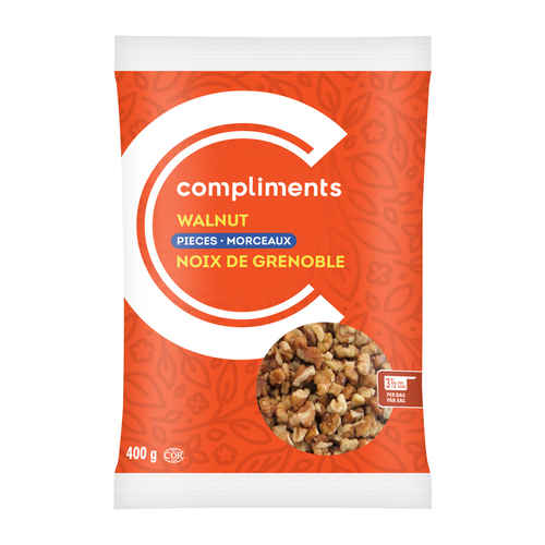 Walnut Pieces 400 g | Compliments.ca