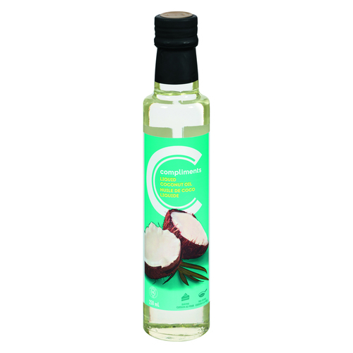 Coconut Oil Liquid 250 ml Compliments.ca