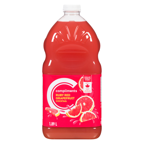 Ruby Red Grapefruit Juice Drink