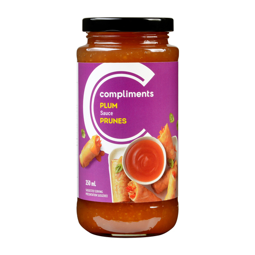 Plum Sauce 350 ml Compliments.ca