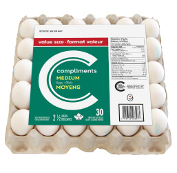 Value-Size Eggs Medium