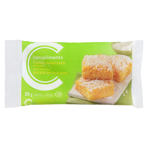 Coconut Sweetened Flaked 200 g | Compliments.ca