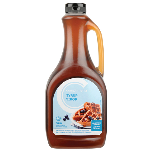 Light Syrup 750 ml | Compliments.ca