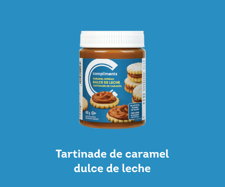 Pot de tartinade de caramel dulce de leche