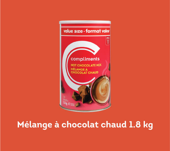 Mélange à chocolat chaud 1.8 kg