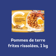 Sac de pommes de terre rissolées Compliments